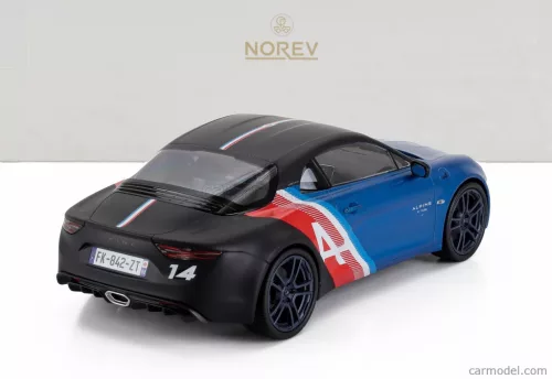 RENAULT  A110 ALPINE TRACKSIDE N 14 MONZA GP 2021 FERNANDO ALONSO  BLUE BLACK