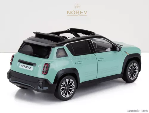 RENAULT  R4 E-TECH 100% OPEN ROOF 2025  LIGHT GREEN