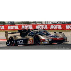   PORSCHE  963 9RD 4.6L TURBO V8 TEAM HERTZ JOTA N 38 6h LONE STAR LE MANS AUSTIN USA 2024 JENSON BUTTON - PHIL HANSON - OLIVER RASMUSSEN  WHITE GOLD