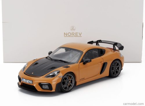 PORSCHE  718 CAYMAN GT4 RS WEISSACH PACKAGE 2023  BAHAMA YELLOW BLACK