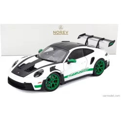   PORSCHE  911 992 GT3 RS TRIBUTE TO CARRERA RS PACKAGE COUPE 2022  WHITE GREEN