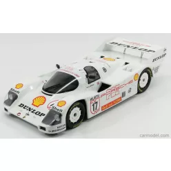 PORSCHE  962C DUNLOP N 17 SUPERCUP 1987 H.J.STUCK  WHITE