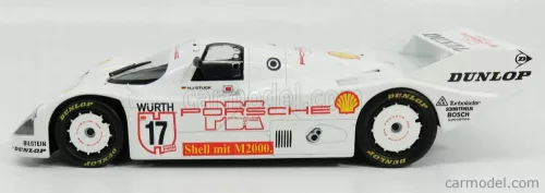 PORSCHE  962C DUNLOP N 17 SUPERCUP 1987 H.J.STUCK  WHITE