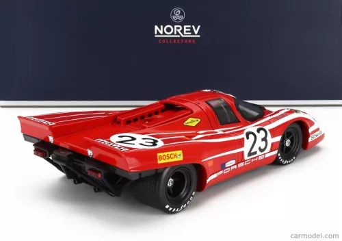 PORSCHE  917K 4.9L TEAM SALZBURG N 23 WINNER 24h LE MANS 1970 HANS HERRMANN - RICHARD ATTWOOD  RED WHITE