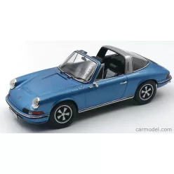 PORSCHE  911S 2.4 TARGA 1973  BLUE MET