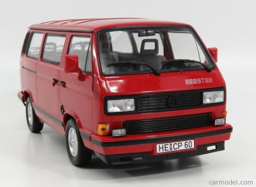 VOLKSWAGEN  T3 MULTIVAN MINIBUS RED STAR 1992