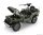 JEEP  WILLYS CABRIOLET OPEN ARMY D-DAY NORMANDY 1944  MILITARY GREEN