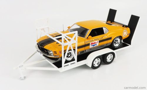 TRÉLER - CARRELLO TRASPORTO AUTO 2-ASSI - CAR TRANSPORTER TRAILER - CAR NOT INCLUDED