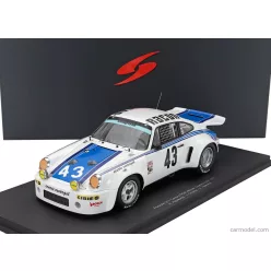   PORSCHE  911 CARRERA RSR TEAM ECURIE ESCARGOT N 43 WINNER 24h DAYTONA 1977 HURLEY HAYWOOD - JOHN GRAVES - DAVE HELMICK  WHITE BLUE