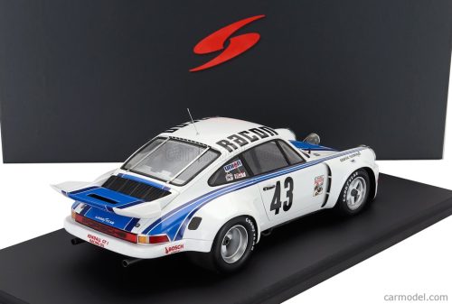 PORSCHE  911 CARRERA RSR TEAM ECURIE ESCARGOT N 43 WINNER 24h DAYTONA 1977 HURLEY HAYWOOD - JOHN GRAVES - DAVE HELMICK  WHITE BLUE