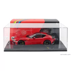   FERRARI  12CILINDRI 2024 - WITH SHOWCASE - NUMBERED ONE BY ONE  ROSSO CORSA - RED