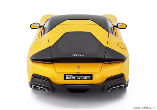FERRARI  12CILINDRI 2024 - WITH SHOWCASE - NUMBERED ONE BY ONE  GIALLO MODENA - YELLOW