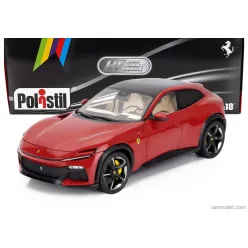 FERRARI  PUROSANGUE 2022  ROSSO CORSA 322 - CREAM INTERIOR