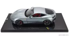 FERRARI  ROMA 2019 - WITH SHOWCASE - NUMBERED ONE BY ONE  GRIGIO TITANIO - GREY MET