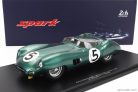 ASTON MARTIN   DBR1 3.0L SPIDER TEAM DAVID BROWN RACING DEPT. N 5 WINNER 24h LE MANS 1959 R.SALVADORI - C.SHELBY - CON VETRINA - WITH SHOWCASE   GREEN