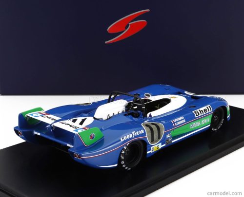 MATRA SIMCA  MS670B 3.0L V12 TEAM MATRA-SIMCA SHELL N 11 WINNER 24h LE MANS 1973 HENRI PESCAROLO - GERARD LARROUSSE  BLUE WHITE