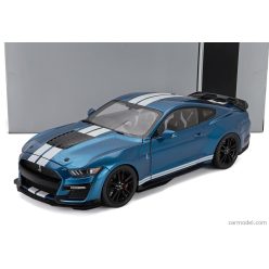 FORD USA  MUSTANG SHELBY GT500 COUPE 2022  BLUE WHITE