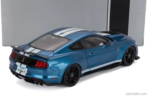 FORD USA  MUSTANG SHELBY GT500 COUPE 2022  BLUE WHITE