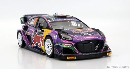 FORD ENGLAND - PUMA RALLY1 RED BULL TEAM FORD WORLD RALLY M-SPORT N 19 WINNER RALLY MONTECARLO 2022 S.LOEB - I.GALMICHE