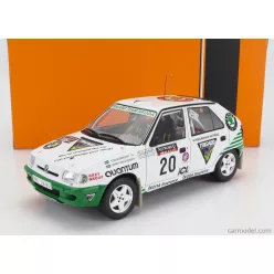   SKODA  FELICIA N 20 RALLY RAC LOMBARD 1995 S.BLOMQVIST - B.MELANDER  WHITE GREEN