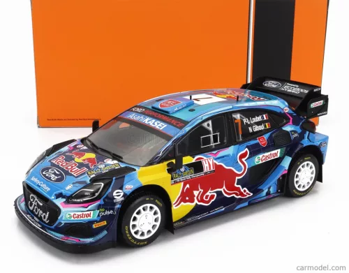 FORD ENGLAND  PUMA RALLY1 TEAM RED BULL FORD WORLD RALLY M-SPORT N 7 6th RALLY SWEDEN 2023 PIERRE LOUIS LOUBET - NICOLAS GILSOUL  BLUE YELLOW RED