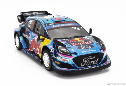 FORD ENGLAND  PUMA RALLY1 TEAM RED BULL FORD WORLD RALLY M-SPORT N 7 6th RALLY SWEDEN 2023 PIERRE LOUIS LOUBET - NICOLAS GILSOUL  BLUE YELLOW RED