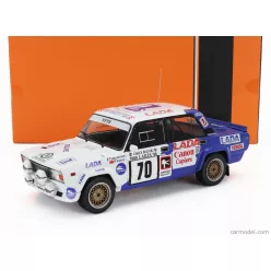   LADA FIAT  2105 VFTS N 70 RALLY 1000 LAKES 1986 EUGENIJUS TUMALEVICIOUS - PRANAS VIDEIKA  WHITE BLUE