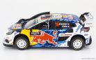 FORD ENGLAND  PUMA RALLY1 RED BULL WRC TEAM M-SPORT FORD WRT N 16 3rd (with snorkel) RALLY SAFARI KENYA 2024 ADRIEN FOURMAUX - ALEXANDRE CORIA  BLUE WHITE RED