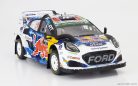 FORD ENGLAND  PUMA RALLY1 RED BULL WRC TEAM M-SPORT FORD WRT N 16 3rd (with snorkel) RALLY SAFARI KENYA 2024 ADRIEN FOURMAUX - ALEXANDRE CORIA  BLUE WHITE RED
