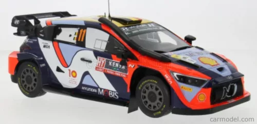 HYUNDAI  i20N RALLY1 TEAM HYUNDAI SHELL MOBIS WRT N 11 5th RALLY SAFARI KENYA 2024 THIERRY NEUVILLE - MARTIJN WYDAEGHE  VARIOUS