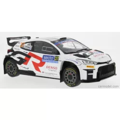   TOYOTA  YARIS GR RALLY1 TEAM TOYOTA GAZOO RACING WRT N 37 RALLY FINLAND 2024 YUKI YAMAMOTO - MARKO SALMINEN  WHITE