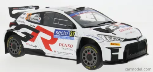 TOYOTA  YARIS GR RALLY1 TEAM TOYOTA GAZOO RACING WRT N 37 RALLY FINLAND 2024 YUKI YAMAMOTO - MARKO SALMINEN  WHITE