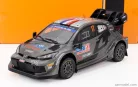 TOYOTA  YARIS GR RALLY1 TEAM TOYOTA GAZOO RACING WRT N 17 WINNER RALLY FINLAND 2024 SEBASTIEN OGIER - VINCENT LANDAIS  GREY