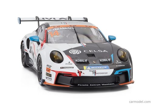 PORSCHE  911 992 GT3 CUP TEAM M75 BERNHARD N 14 WINNER PORSCHE CUP OSCHERSLEBEN 2024 ROBERT DE HAAN  BLACK WHITE