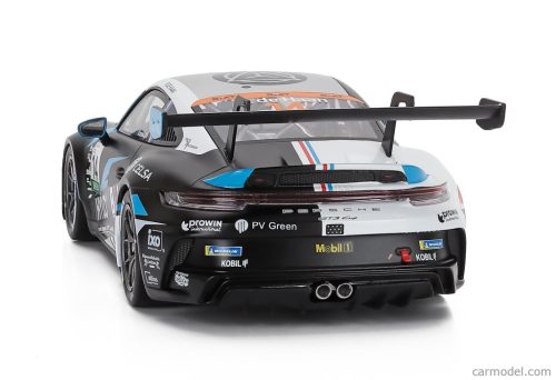 PORSCHE  911 992 GT3 CUP TEAM M75 BERNHARD N 14 WINNER PORSCHE CUP OSCHERSLEBEN 2024 ROBERT DE HAAN  BLACK WHITE