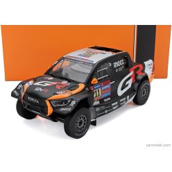   TOYOTA  GR DKR HILUX TEAM TOYOTA GAZOO RACING N 211 RALLY DAKAR 2025 HENK LATEGAN - BRETT CUMMINGS  BLACK ORANGE RED