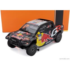   TOYOTA  GR DKR HILUX TEAM TOYOTA GAZOO RACING N 206 RALLY DAKAR 2024 LUCAS MORAES - ARMAND MONLEON  BLACK YELLOW RED