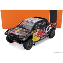   TOYOTA  GR DKR HILUX TEAM TOYOTA GAZOO RACING N 216 RALLY DAKAR 2024 SETH QUINTER - DENNIS ZENZ  BLACK YELLOW RED