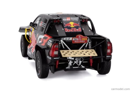 TOYOTA  GR DKR HILUX TEAM TOYOTA GAZOO RACING N 216 RALLY DAKAR 2024 SETH QUINTER - DENNIS ZENZ  BLACK YELLOW RED