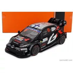   TOYOTA  YARIS GR HYBRID RALLY1 TEAM TOYOTA GAZOO RACING WRT N 69 WINNER RALLY ISLAS CANARIAS 2025 KALLE ROVANPERA - JONNE HALTTUNEN  BLACK WHITE