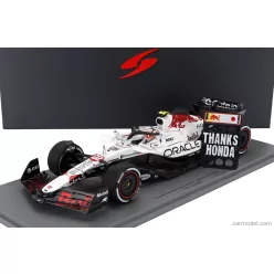   RED BULL  F1  RB21 TEAM ORACLE RED BULL RACING N 22 JAPAN GP 2025 WITH PIT BOARD THANKS HONDA YUKI TSUNODA  WHITE RED