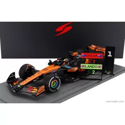   McLAREN  F1  MCL39 TEAM MCLAREN N 81 WINNER CHINA GP 2025 OSCAR PIASTRI  ORANGE BLACK