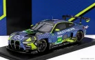 BMW  4-SERIES M4 GT3 EVO 3.0L TURBO TEAM WRT N 46 24h LE MANS 2025 VALENTINO ROSSI - KELVIN VAN DER LINDE - AHMAD AL HARTHY  BLUE YELLOW
