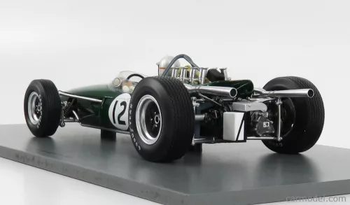 BRABHAM   F1  BT19 N 12 WINNER FRENCH GP JACK BRABHAM 1966 WORLD CHAMPION   GREEN GOLD
