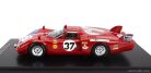 ALFA ROMEO   T33/2 1996cc V8 TEAM VDS RACING N 37 24h LE MANS 1968 T.PILETTE - R.SLOTEMAKER - CON VETRINA - WITH SHOWCASE   RED