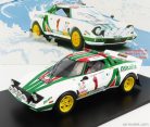 LANCIA  STRATOS HF ALITALIA (night version) N 1 WINNER RALLY MONTECARLO 1977 S.MUNARI - S.MAIGA
