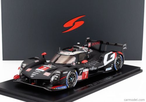 TOYOTA  GR010 3.5L V6 TURBO HYBRID TEAM GAZOO RACING N 7 24h LE MANS 2024 KAMUI KOBAYASHI - JOSE MARIA LOPEZ - NYCK DE VRIES  BLACK