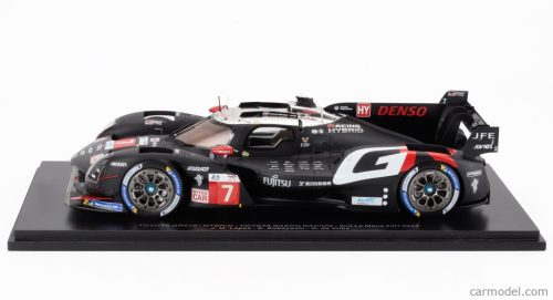 TOYOTA  GR010 3.5L V6 TURBO HYBRID TEAM GAZOO RACING N 7 24h LE MANS 2024 KAMUI KOBAYASHI - JOSE MARIA LOPEZ - NYCK DE VRIES  BLACK