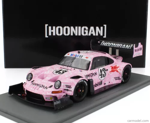 PORSCHE  911 (912 BASE) HOONIPIGASUS 1400hp N 43 RALLY PIKES PEAK HILL CLIMB 2022 KEN BLOCK  PINK WHITE BLACK