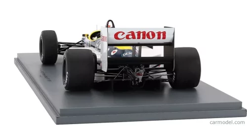 WILLIAMS  F1  FW11 HONDA TEAM WILLIAMS N 6 WINNER BRAZILIAN GP 1986 NELSON PIQUET  BLUE YELLOW WHITE